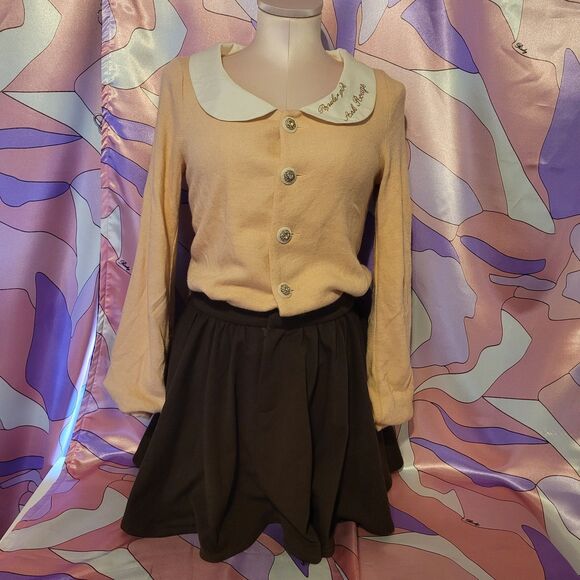 Ank Rouge Dress Size Small Long Sleeve Harajuku Jfashion One piece Y2K Kawaii - Picture 6 of 15